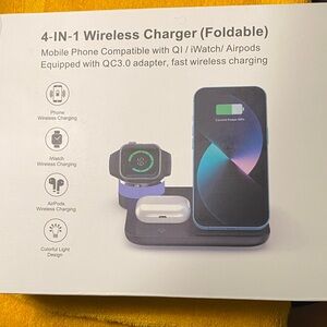 4-in-1 Wireless Charger NWOT